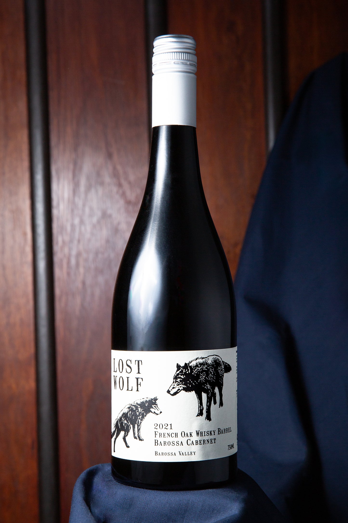 Lost Wolf Wine Co 'French Oak Whisky Barrel Aged' Cabernet Sauvignon '21