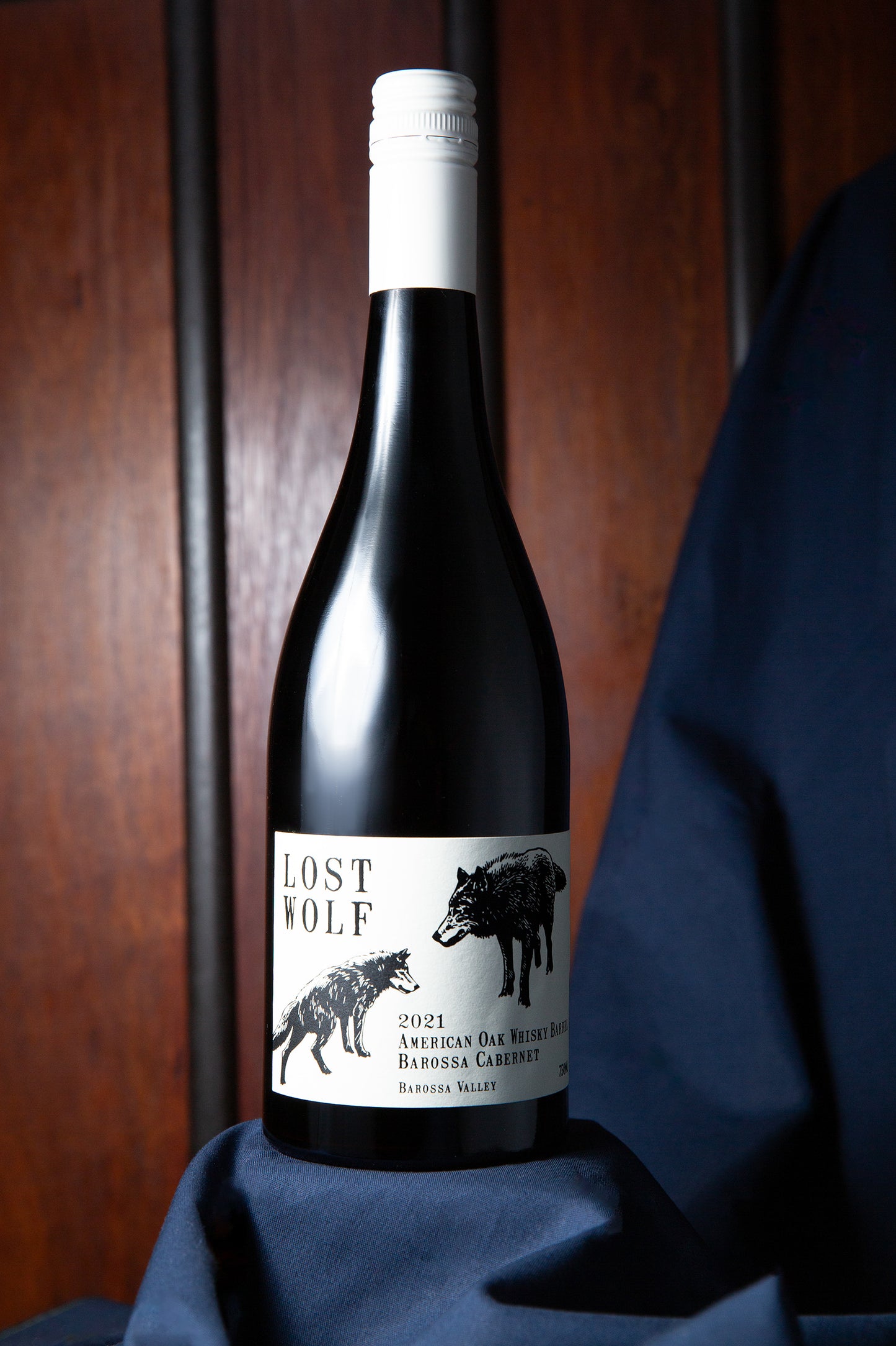 Lost Wolf Wine Co 'American Oak Whisky Barrel Aged' Cabernet Sauvignon '21